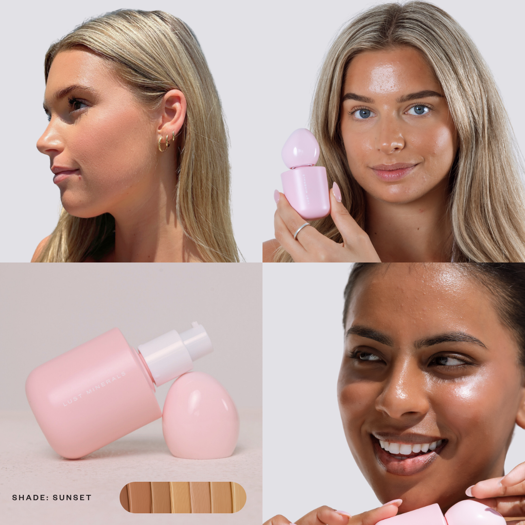 Lust Minerals Skin Sync Foundation - Sunset