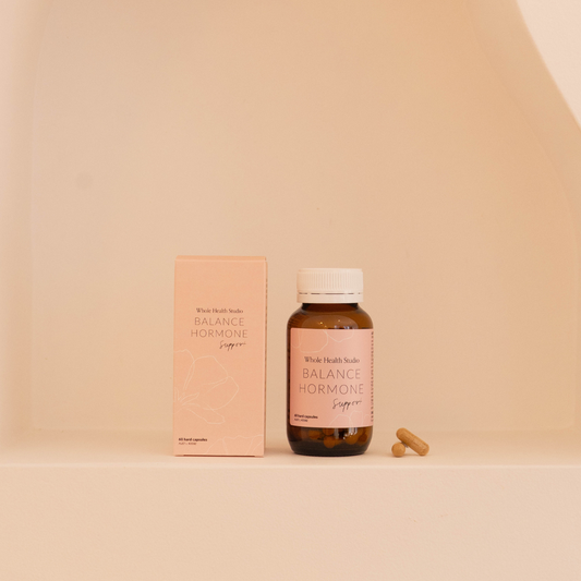 Balance Hormone Support bottle and box