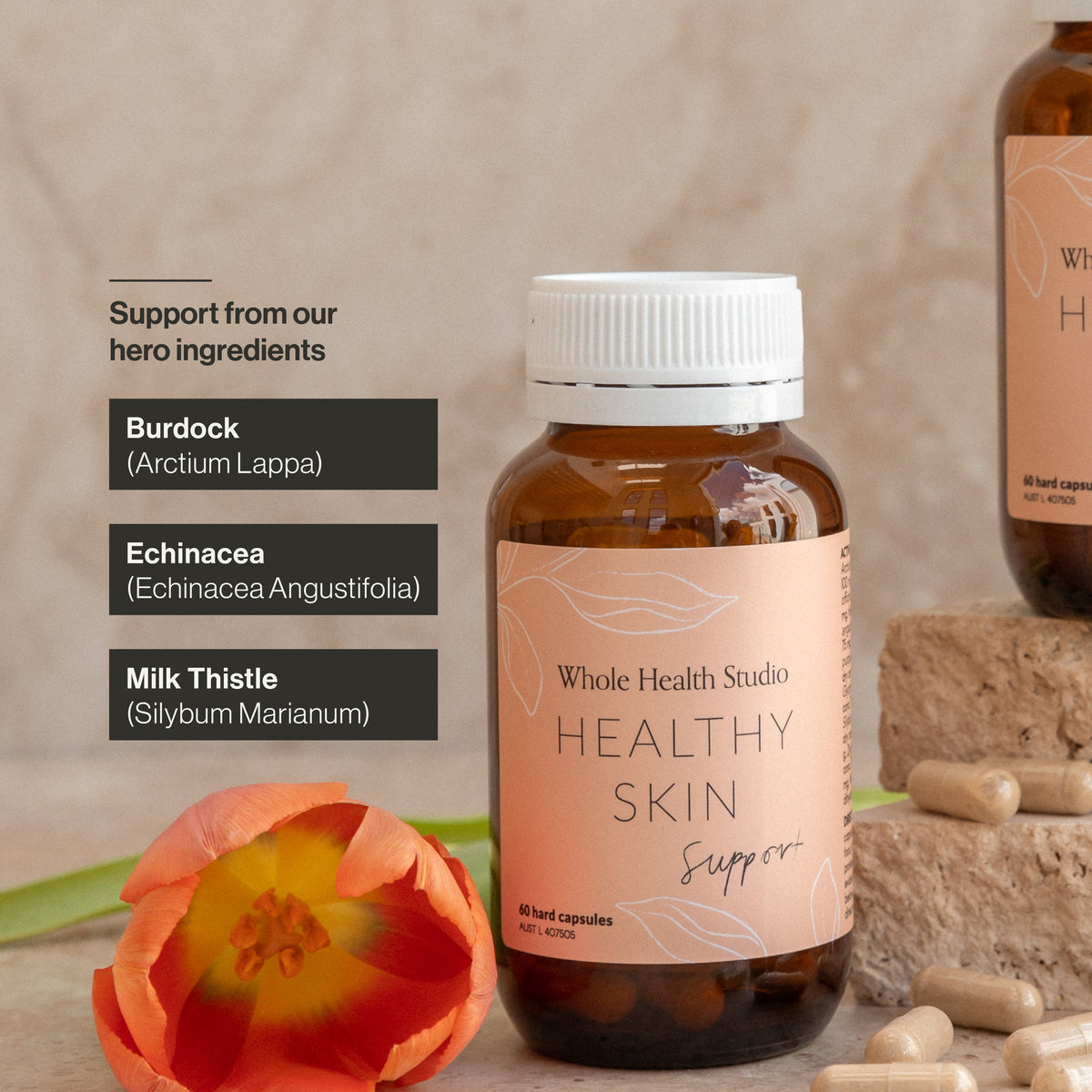 Healthy Skin Support hero ingredients