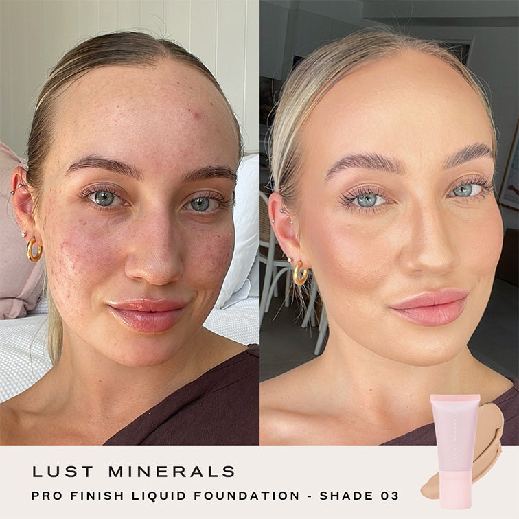 Lust Minerals Pro Finish Liquid Foundation - Pro Liquid 03
