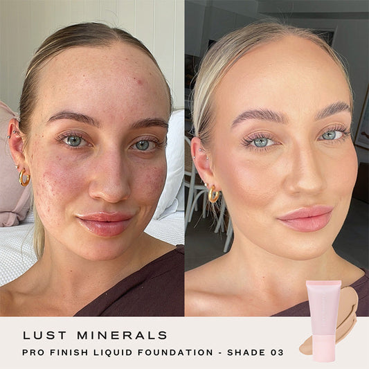Lust Minerals Pro Finish Liquid Foundation - Pro Liquid 03