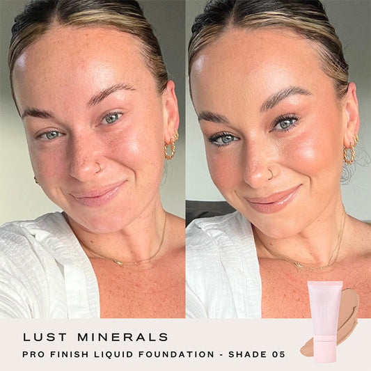 Lust Minerals Pro Finish Liquid Foundation - Pro Liquid 05