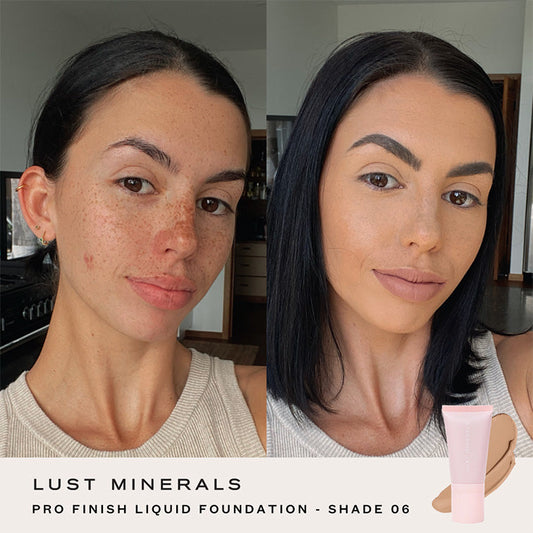 Lust Minerals Pro Finish Liquid Foundation - Pro Liquid 06